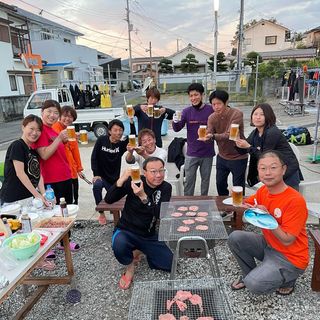 ダイビング後の『サンセットBBQ』