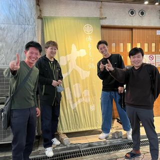 サウナの後のもつ鍋は最高でした